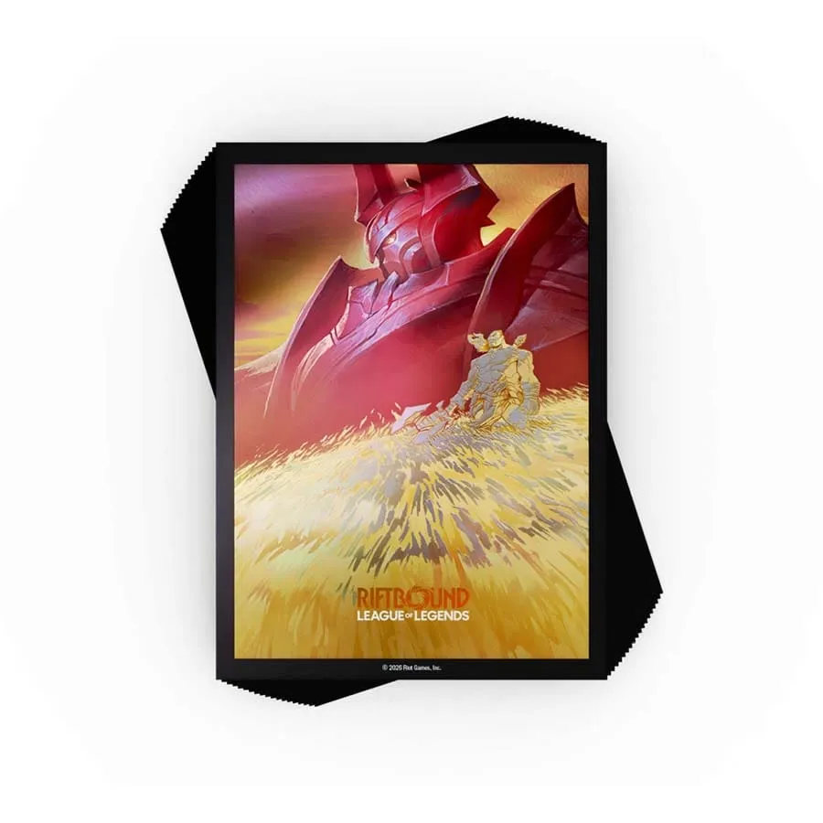 Riftbound: League of Legends TCG - Radiance Art Sleeve Mordekaiser (100 Sleeves)